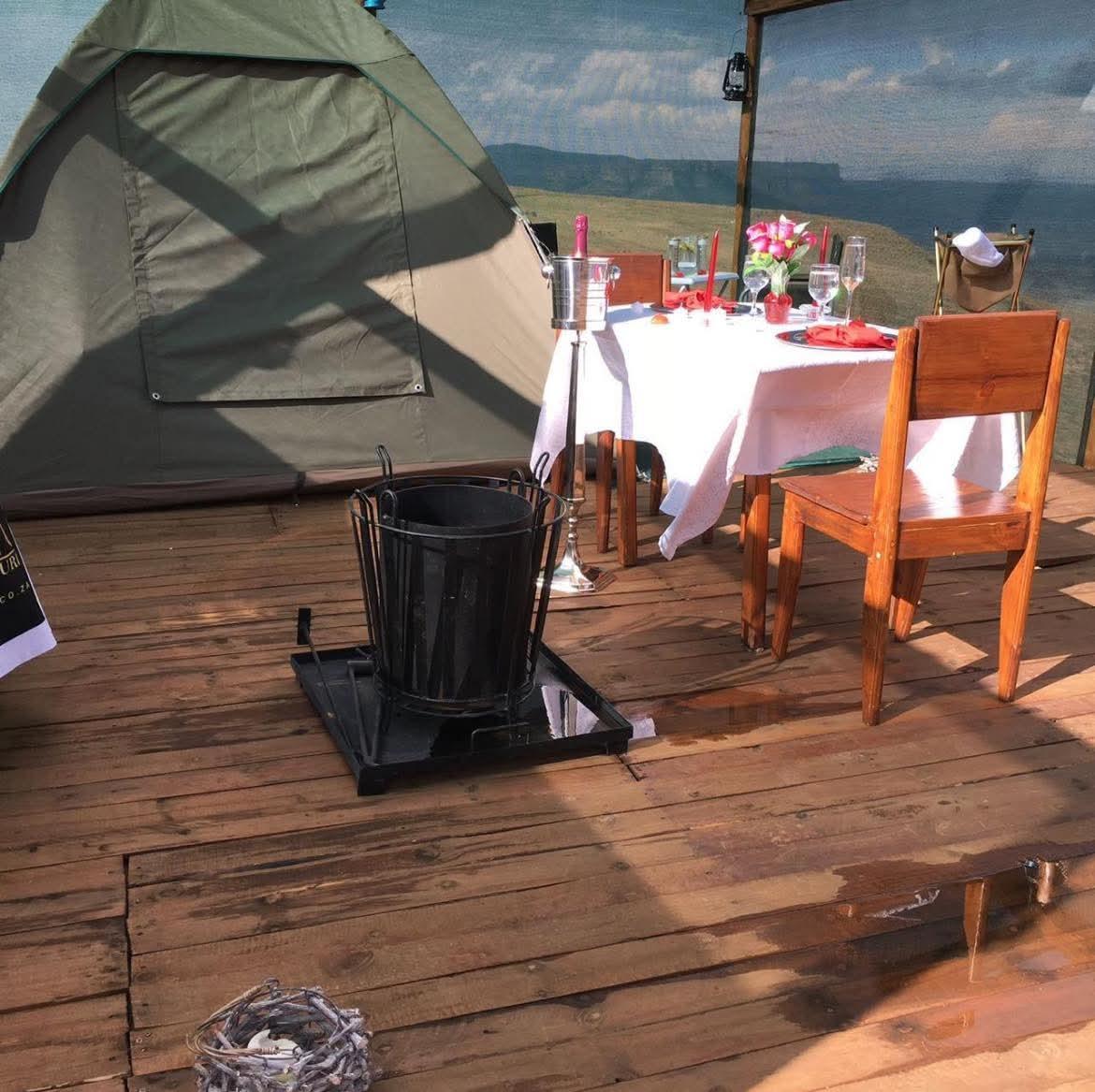 Romantic Date Night Dinner and Camping